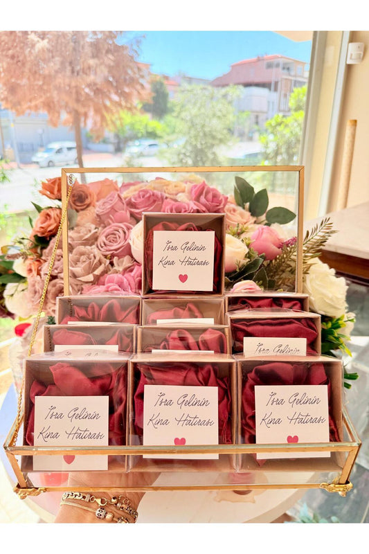 Elegant Hair Accessory Favor – Wedding & Engagement Party – Personalized Favor 10 PCS