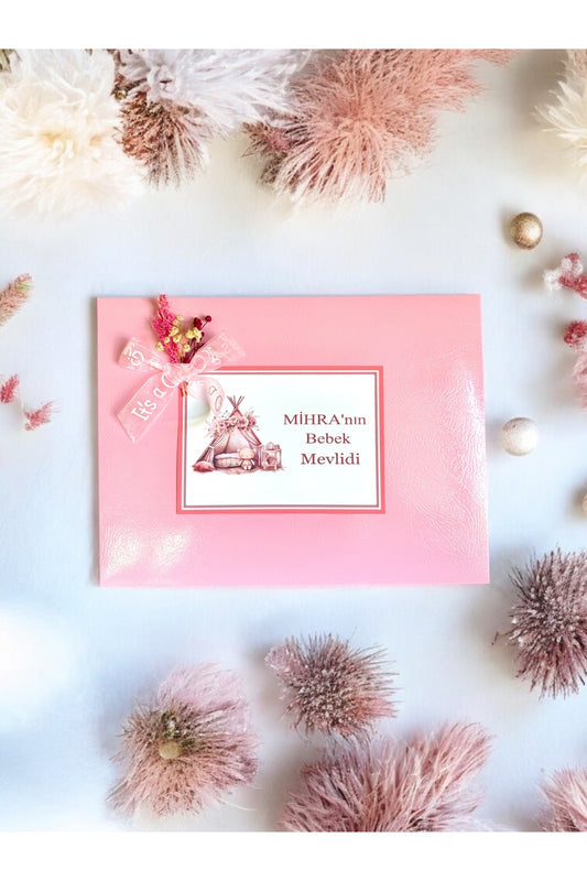 Personalized Chocolate Favor – Baby Shower Favors – Elegant Custom Gift 48 PCS