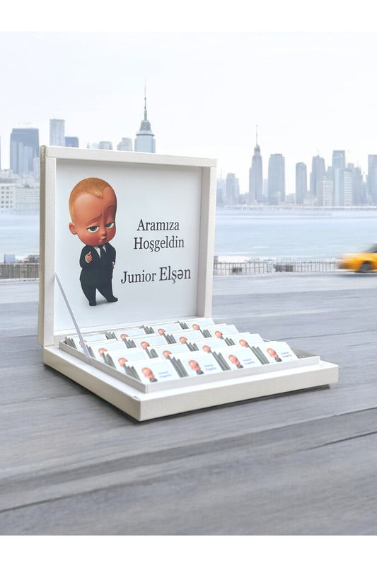 Personalized Chocolate Favor – Baby Shower Favors – Elegant Custom Gift  48 PCS