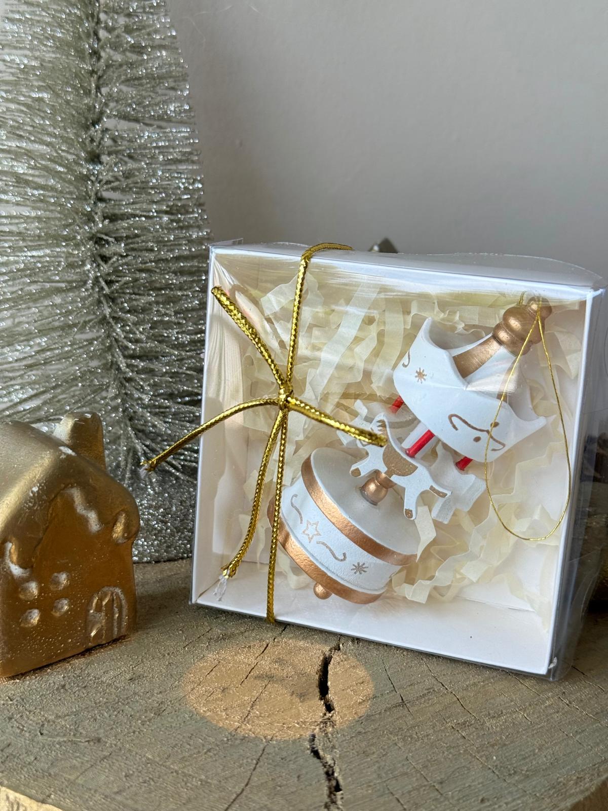 Mini Ahşap Atlıkarınca Süs 1 Adet Hediyelik Dekoratif Obje (Yılbaşı, Doğum Günü, Baby Shower)